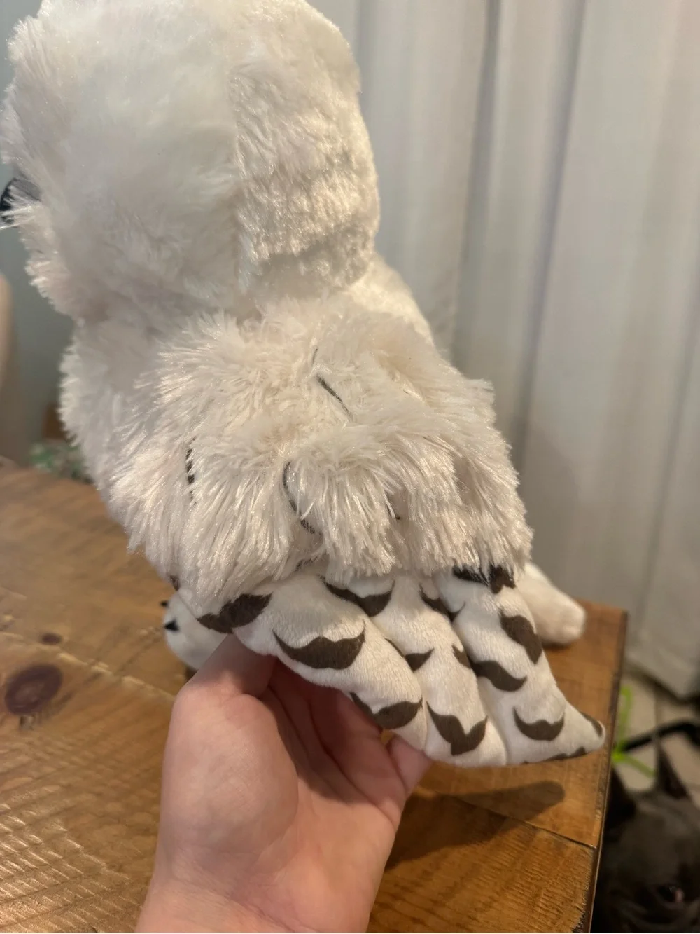 Build A Bear Harry Potter Hedwig Snowy Owl Plush 12” White BABW